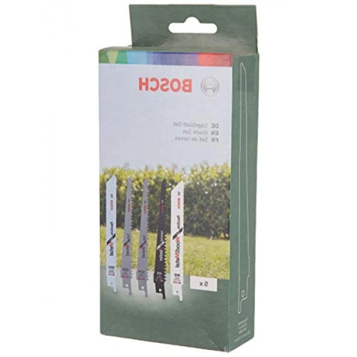 5 Parça Uyumlu Panter Testere Bıçağı Seti, Yeşil