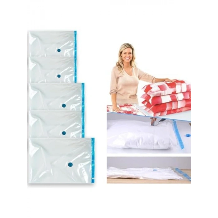 5 Parça Vakumlu Hurç Poşet Seti - Çeşitli Boyutlar