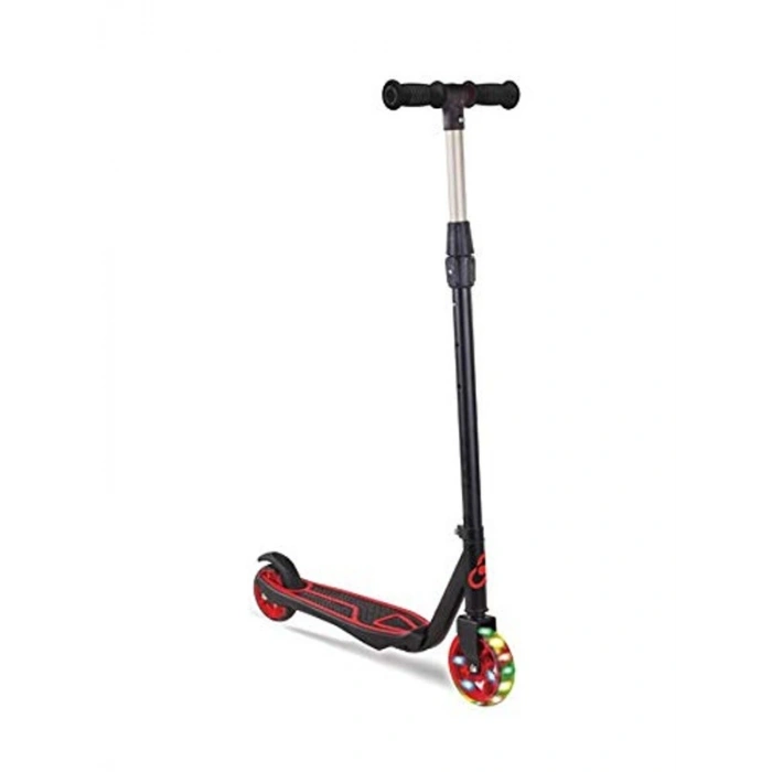 5+ Yaş Işıklı Scooter, Pembe Renk ile Eğlenceli Taşıma Aracı
