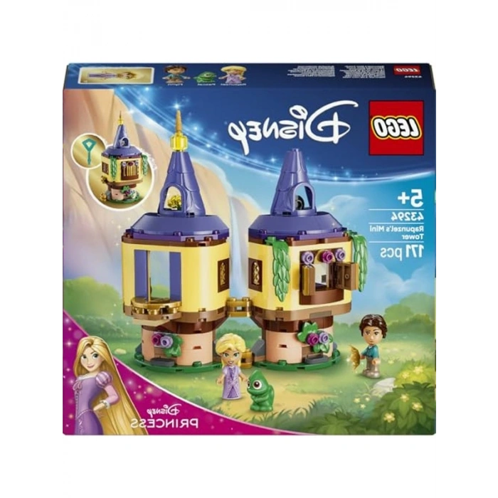 5 Yaş ve Üzeri İçin 171 Parça Rapunzelin Mini Kulesi Seti