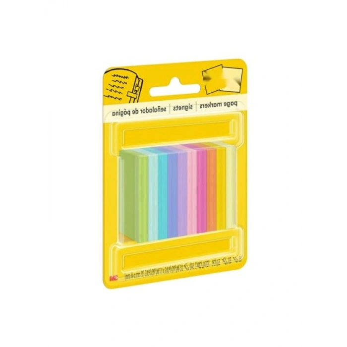50 Adet Çeşitli Parlak Renklerde Sayfa İşaretleyici