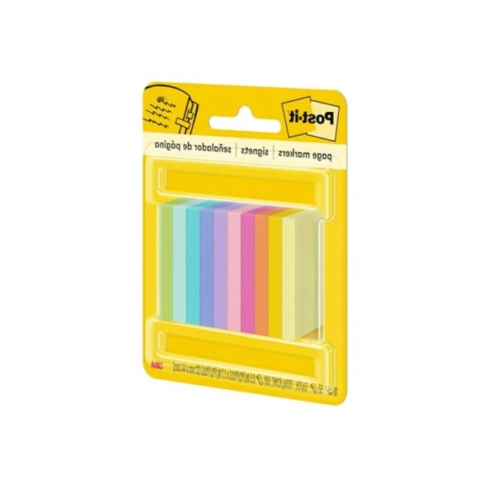 50 Adet Çeşitli Parlak Renklerde Sayfa İşaretleyici