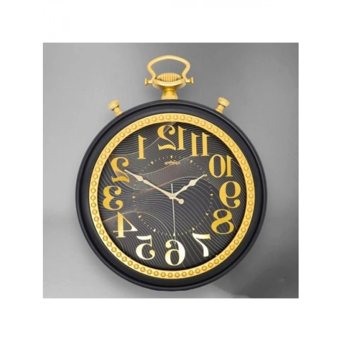 50 cm Çapında Sessiz Akar Duvar Saati