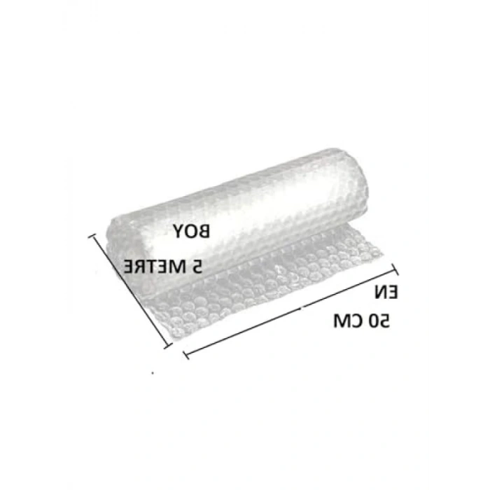 50 cm X 5 mt Üç Katlı Balonlu Naylon Ambalaj