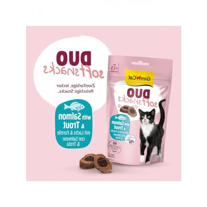 50 Gr Somon ve Alabalıklı Kedi Ödül Atıştırmalığı