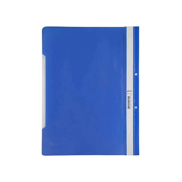 50li Mavi A4 Tellı Dosya, İki Delikli Klasör İçin Uygun