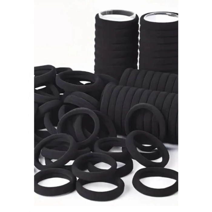 50li Siyah Havlu Lastik Toka Seti