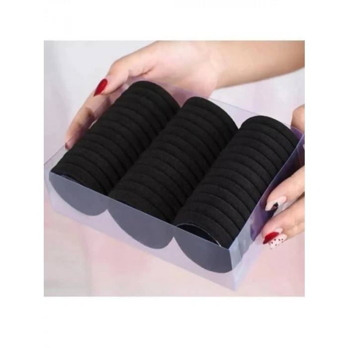 50li Siyah Havlu Lastik Toka Seti