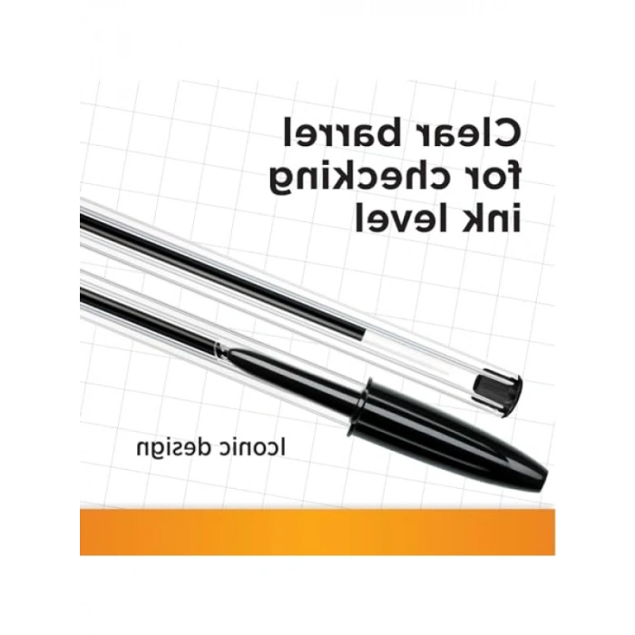 50li Siyah Tükenmez Kalem Seti - 1.0 mm Uç Kalınlığı