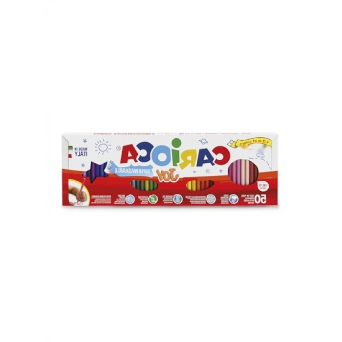 50li Süper Yıkanabilir Keçeli Boya Kalemi