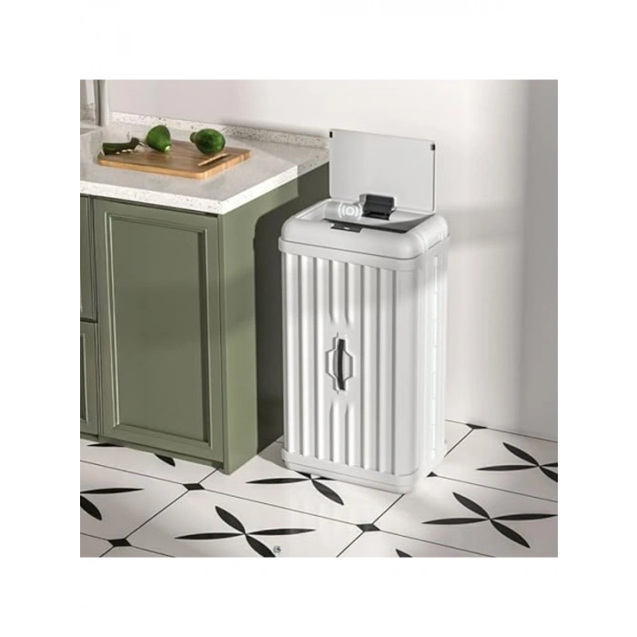 50 Lt Sensörlü Çöp Kovası, Otomatik Dokunmatik Sistem