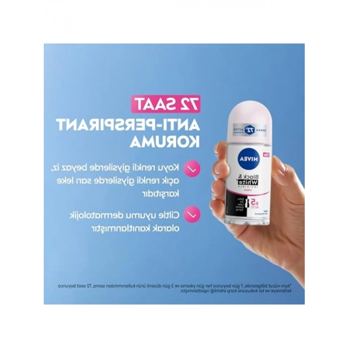 50 ml 72 Saat Koruma Sağlayan Kadın Roll On Deodorant