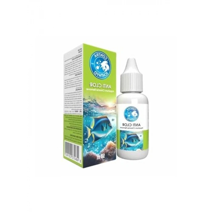 50 ml akvaryum suyu klor giderici ürün, Anti Clor