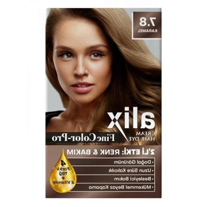 50 ml Karamel Renkli Saç Boyası, Kit Modeli