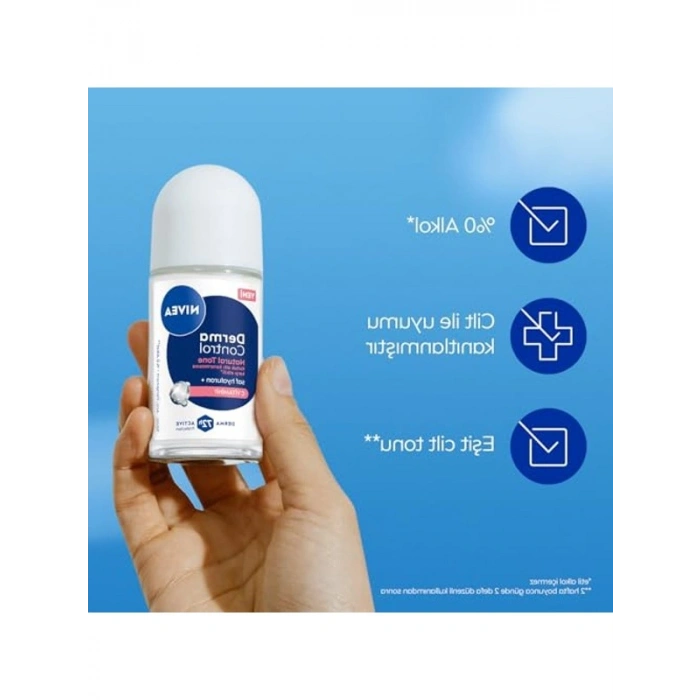 50 ml Koltuk Altı Deodorant ile 72 Saat Boyunca Taze Kalın