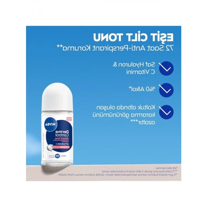 50 ml Koltuk Altı Deodorant ile 72 Saat Boyunca Taze Kalın