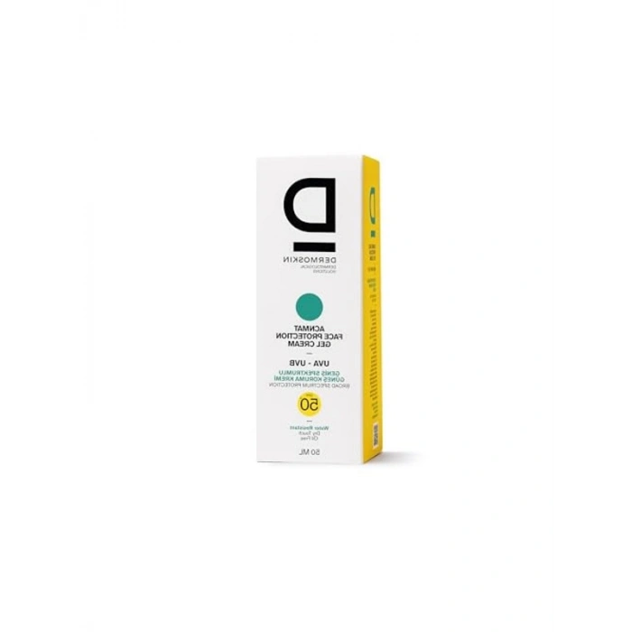 50 ml paket, SPF 50 güneş koruyucu, akneye karşı mat