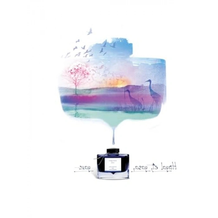 50 ML Pembe Mürekkep - INK IROSHIZUKU Serisi