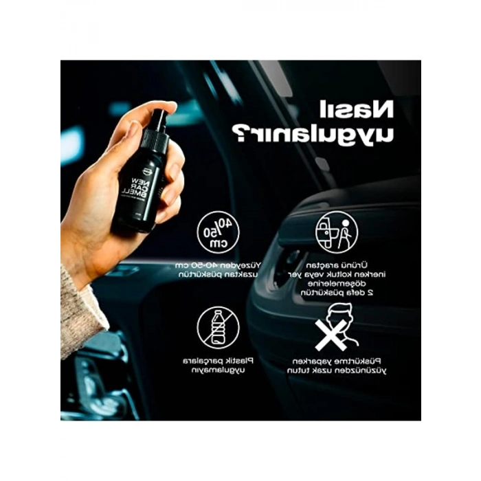 50 ML Yeni Araç Kokusu, Ferahlatıcı Oto Parfümü