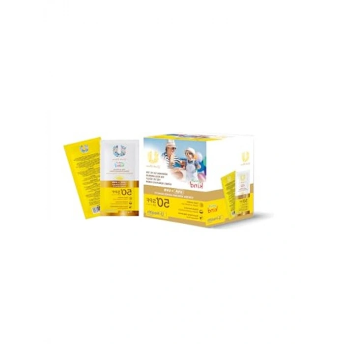 50 SPF Güneş Kremi, Çocuklar İçin 50 Adet Paket