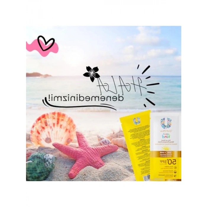 50 SPF Güneş Kremi, Çocuklar İçin 50 Adet Paket