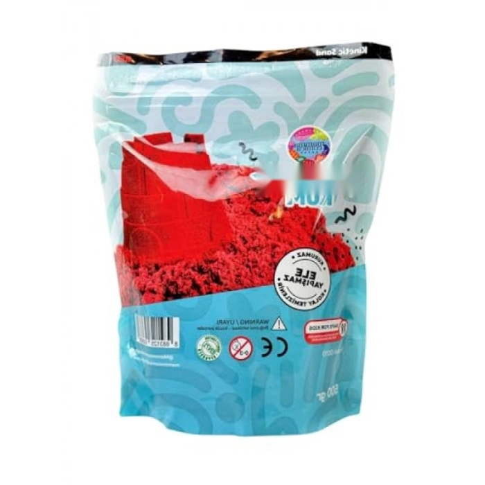 500 gr Kırmızı Kinetik Kum