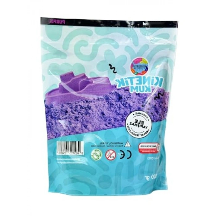 500 gr Mor Kinetik Kum, Eğitici Oyun