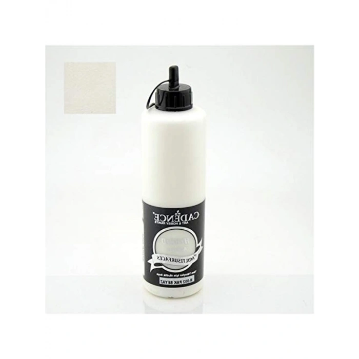 500 ml Akrilik Boya - H-002 PAK Beyaz Çok Amaçlı Kullanım