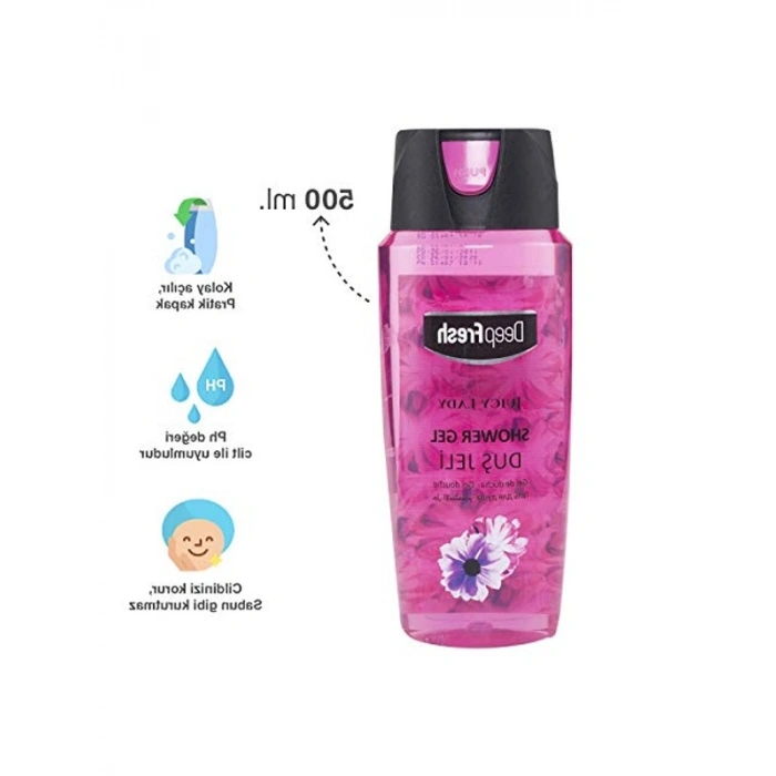 500 ml Ferahlatıcı Duş Jeli, Juicy Lady Aroması