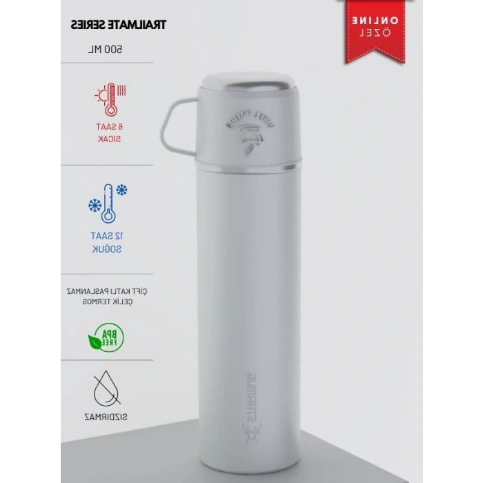 500 Ml Kapasiteli Çelik Termos, Sızdırmaz Tasarım ile