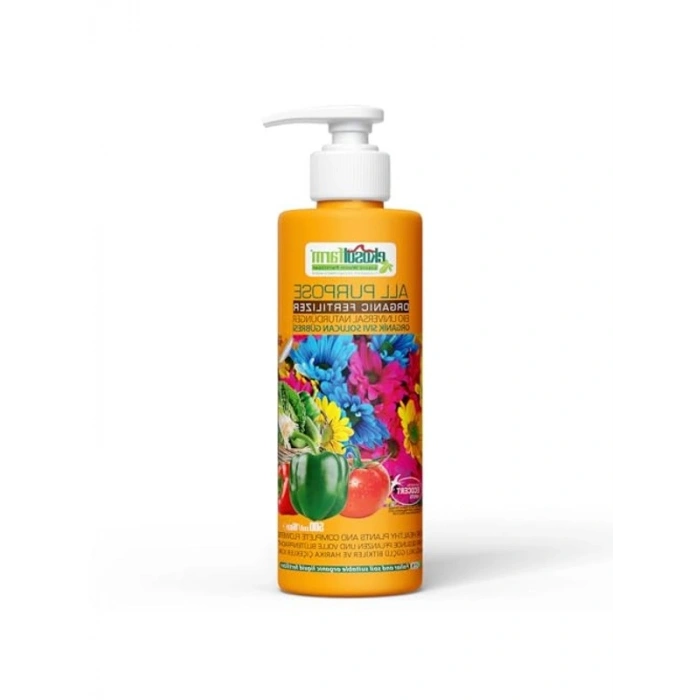500 ml Kapasiteli Organik Sıvı Solucan Gübresi, Tüm Bitkiler İçin
