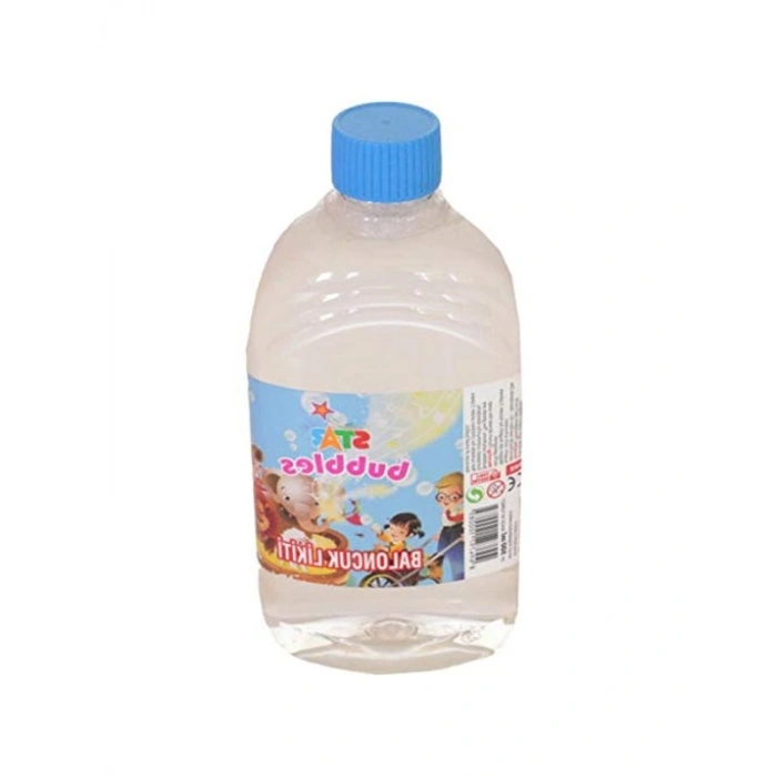 500 ml Köpük Baloncuk Likiti, 5 Adet Yedek Solüsyon