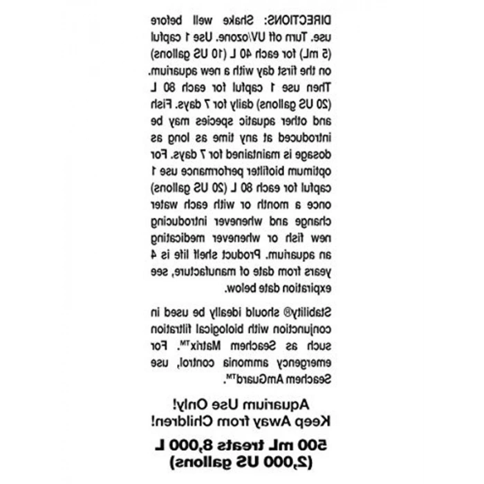 500 ML Stabilite Sağlayan Besin Destekleyici Ürün