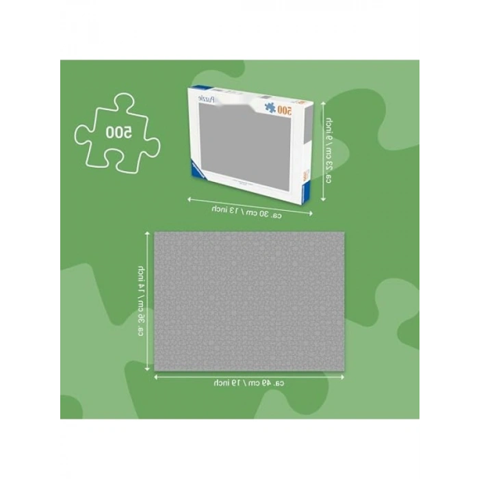 500 Parça Çiçek Yansıma Puzzle