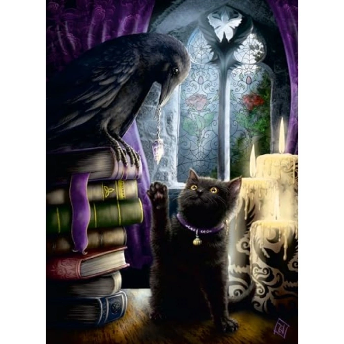 500 Parça Karga ve Kedi Yapboz