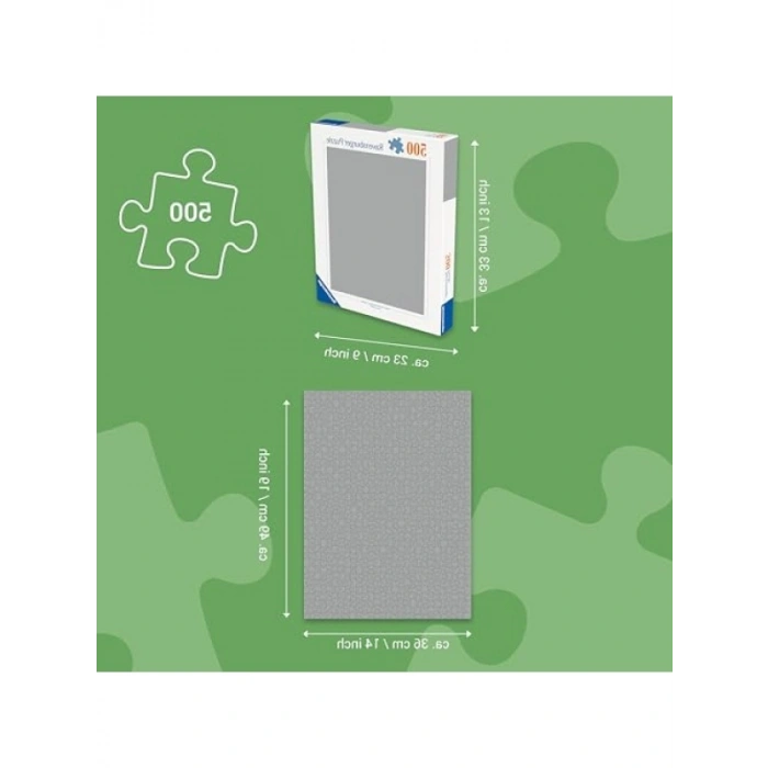 500 Parça Karga ve Kedi Yapboz