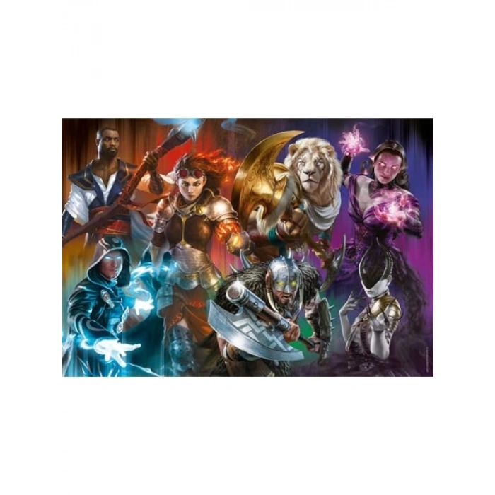 500 Parça Magic The Gathering Temalı Puzzle - Dayanıklı Malzeme