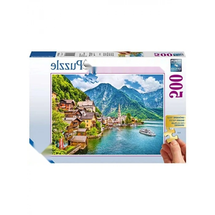 500 Parça Parlama Yapmayan Yüzeye Sahip Eğlenceli Puzzle