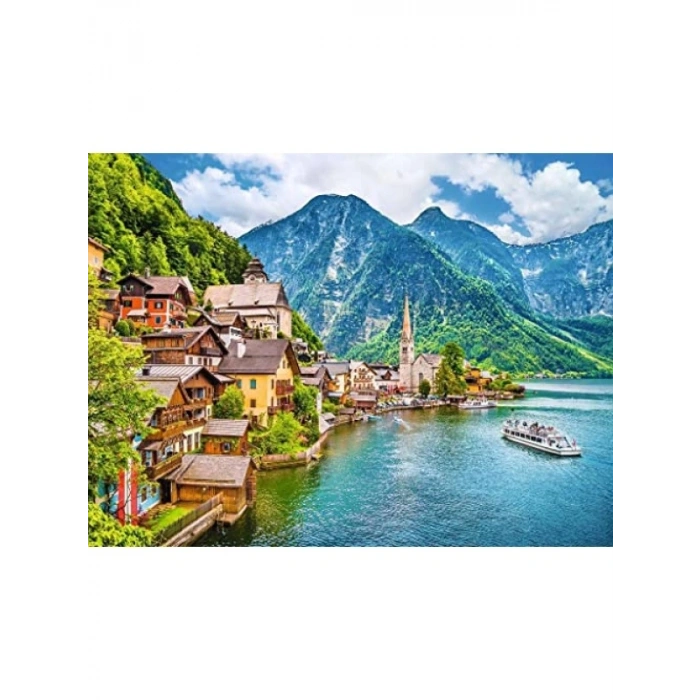 500 Parça Parlama Yapmayan Yüzeye Sahip Eğlenceli Puzzle