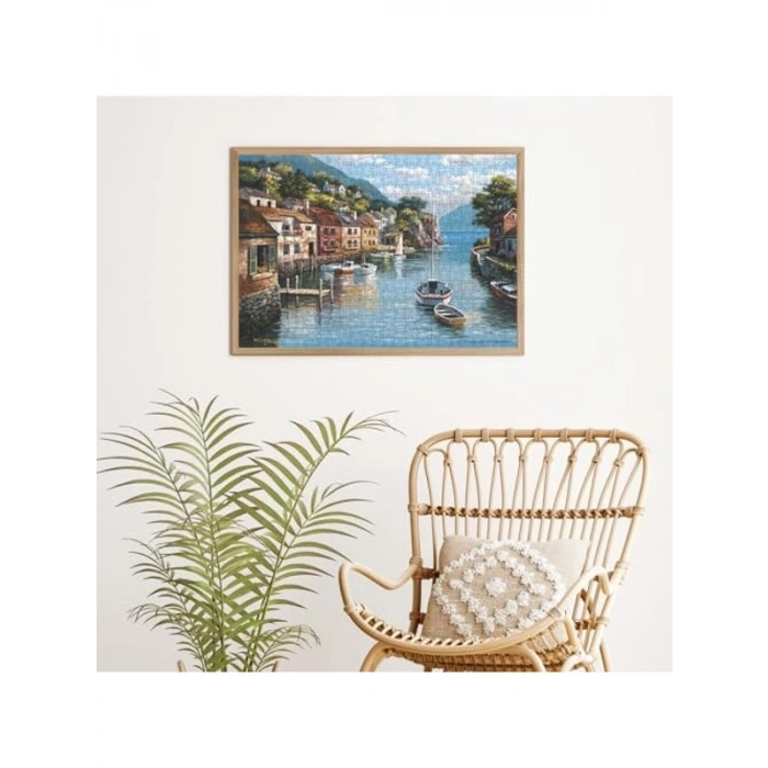 500 Parça Puzzle, Sayfiye Yeri Temalı Eğlenceli Aktivite