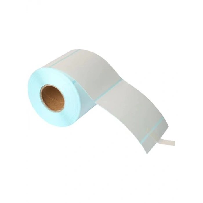 500 Sarım Termal Kargo Barkod Etiketi, Su ve Isı Dayanıklı 100x100 mm