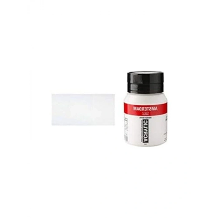 500ml Akrilik Boya, 105 Titanium White Renk