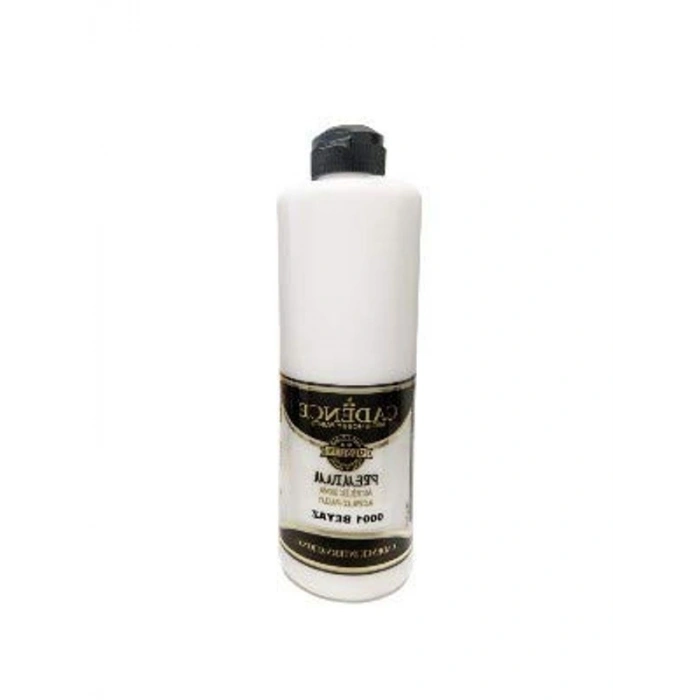 500ml Beyaz Premium Akrilik Boya, N:0001