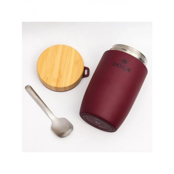 500ml Kapasiteli Paslanmaz Çelik Yemek Termosu - Sıcak ve Soğuk Tutma Özelliği