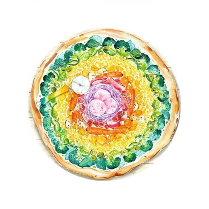 500p Puzzle Daire Pizza