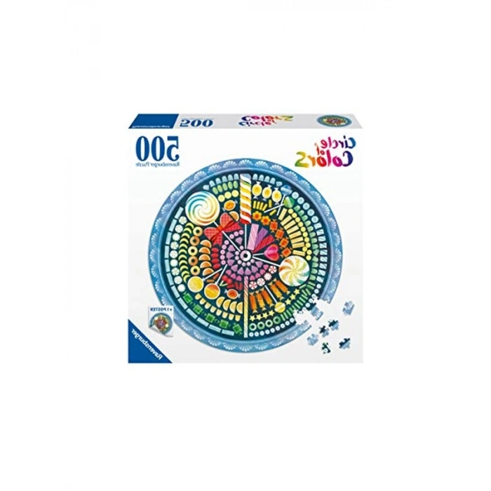 500p Puzzle Daire Şekerleme
