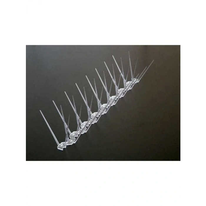 50cm Şeffaf Kuş Kovucu Diken, 50 Adet Set