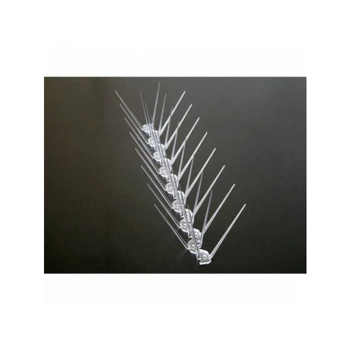 50cm Şeffaf Kuş Kovucu Diken, 50 Adet Set