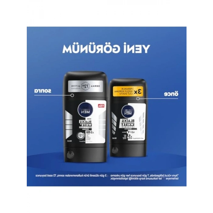 50ml Erkek Stick Deodorant - 72 Saat Koruma