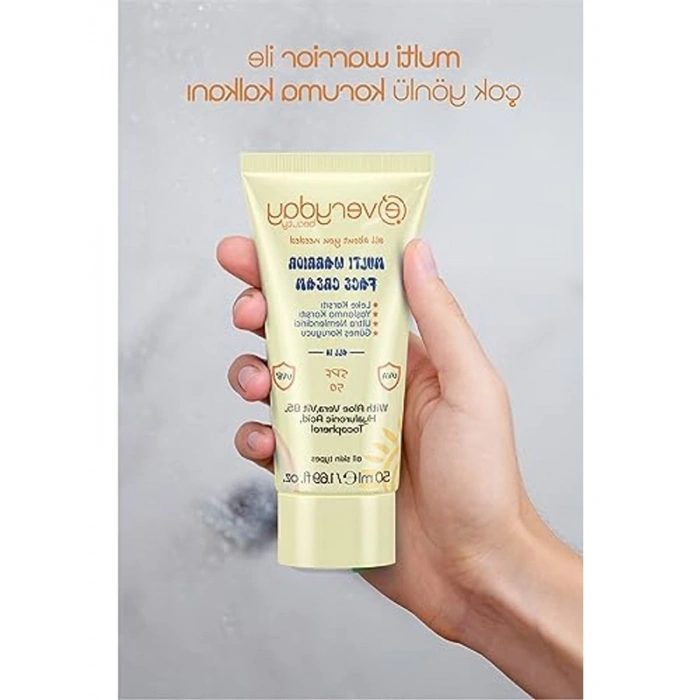 50ml UV Koruma Sağlayan Nemlendirici Yüz Kremi